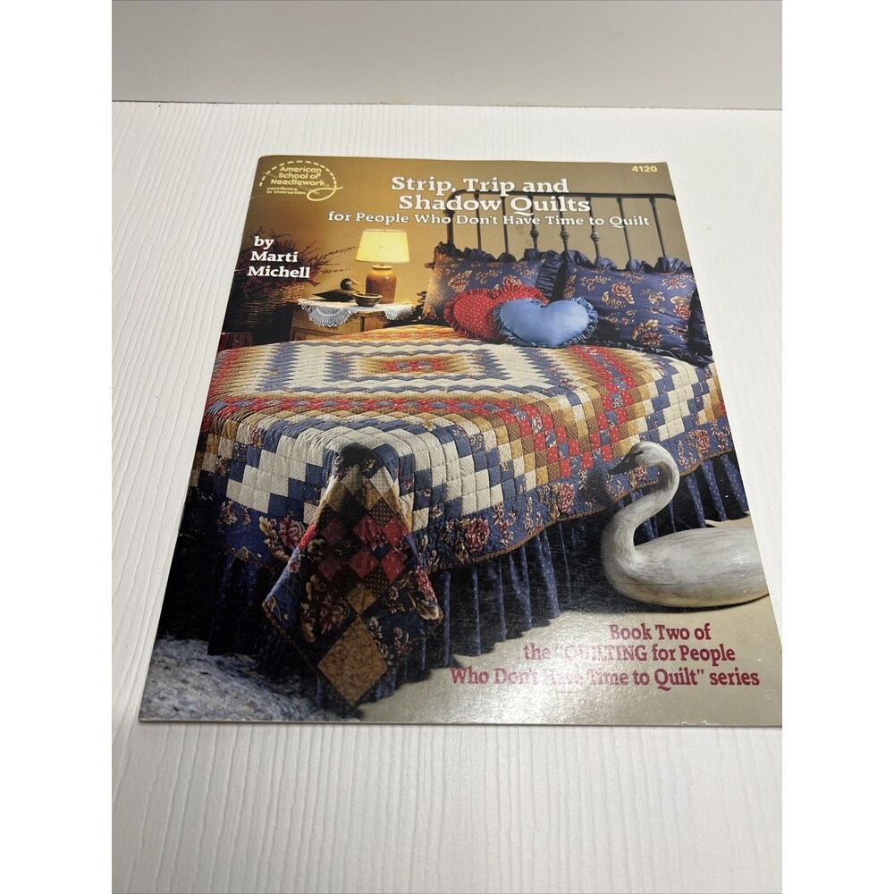 Strip, Trip, Shadow Quilts︱ American School Of Needlework︱ 4120
